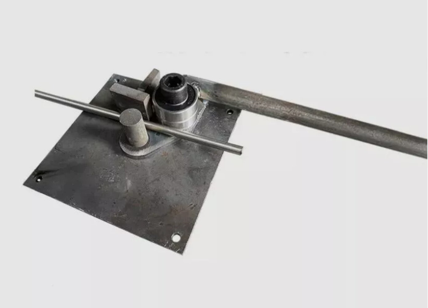 1X Manual Steel Bar Bender Portable Construction Building Bending Machine 1-8mm