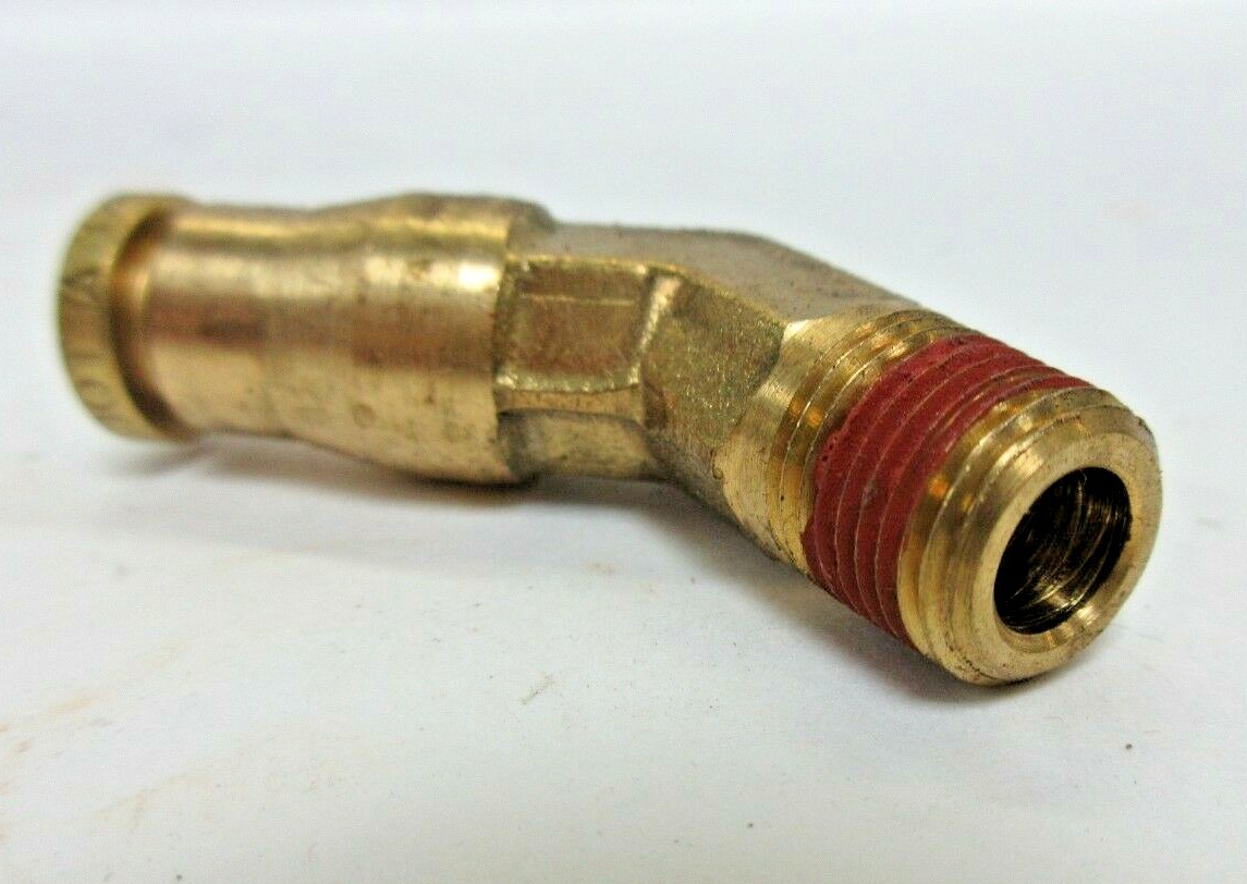 ALKON AQ54-DOT-4×2 45° 1/4″ PUSH CONNECTOR, **LOT OF 10**