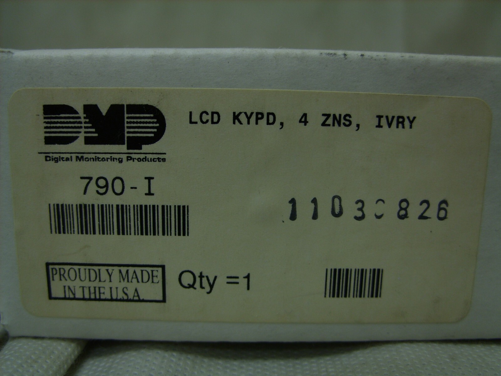DMP Digital Monitoring Products – Executive Series Security Alarm Keypad 790-I