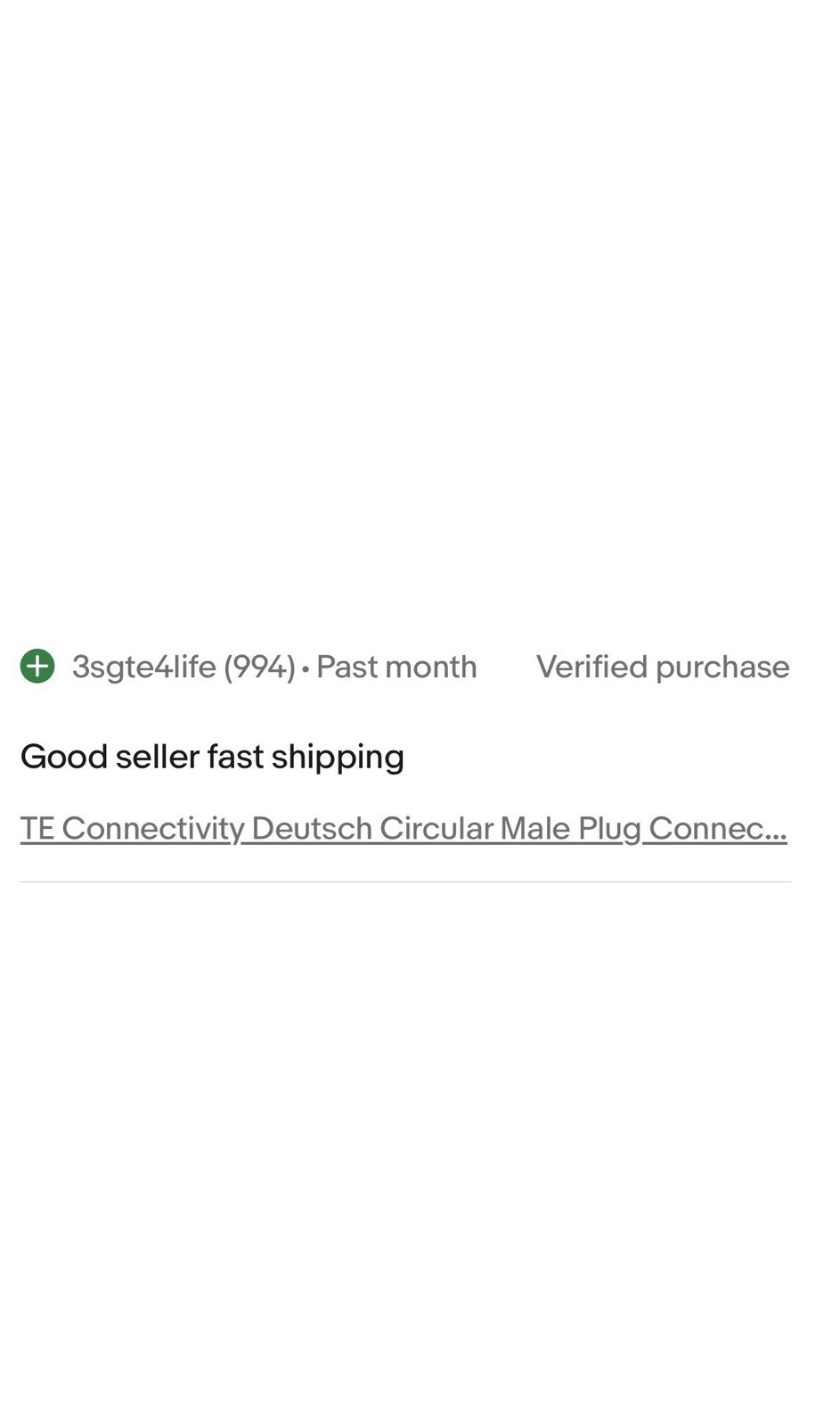 TE Connectivity Deutsch Circular Male Plug Connector Housing HD36-18-14PE Qty-5