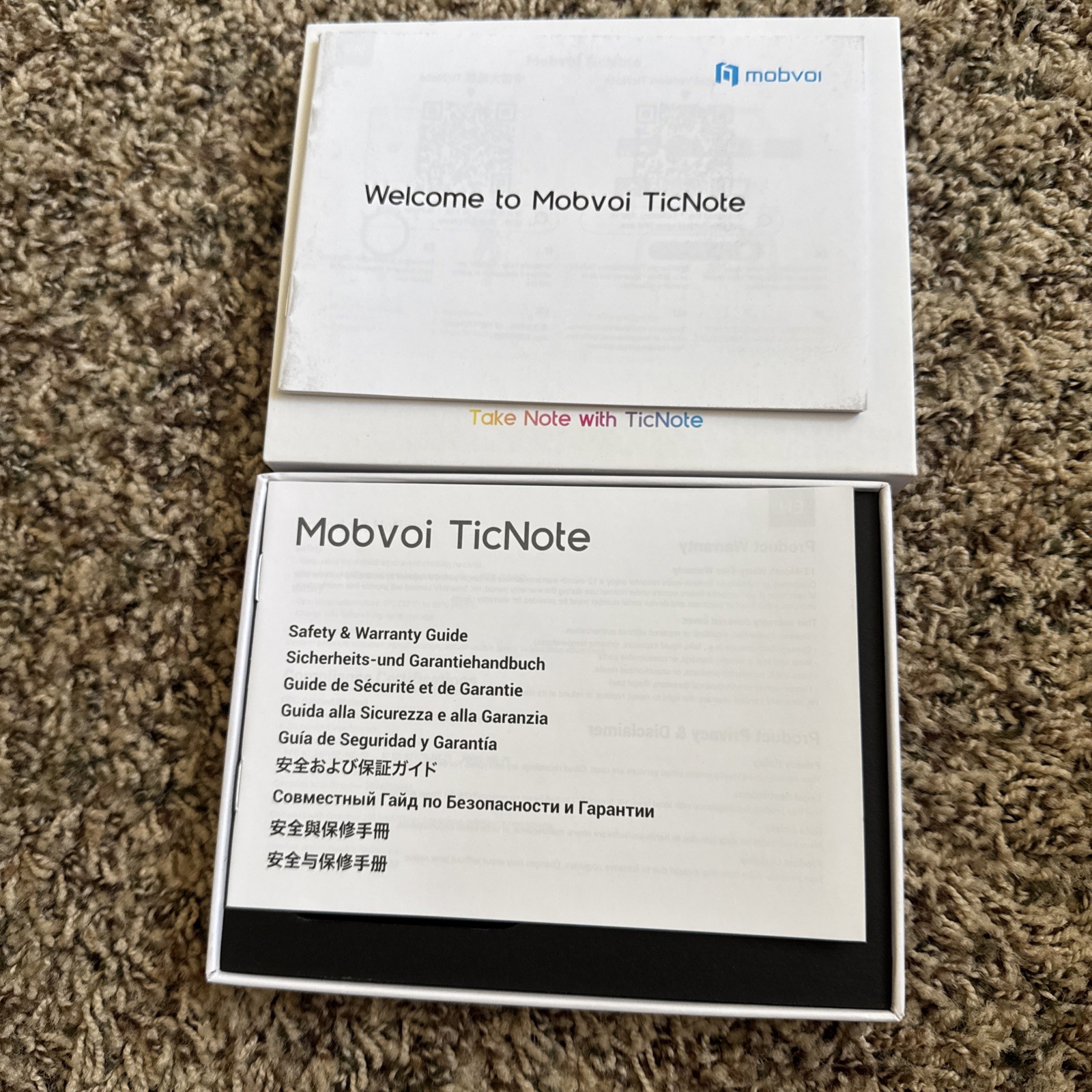 Mobvoi TicNote AI Voice Recorder 64GB Memory Brand New In Box