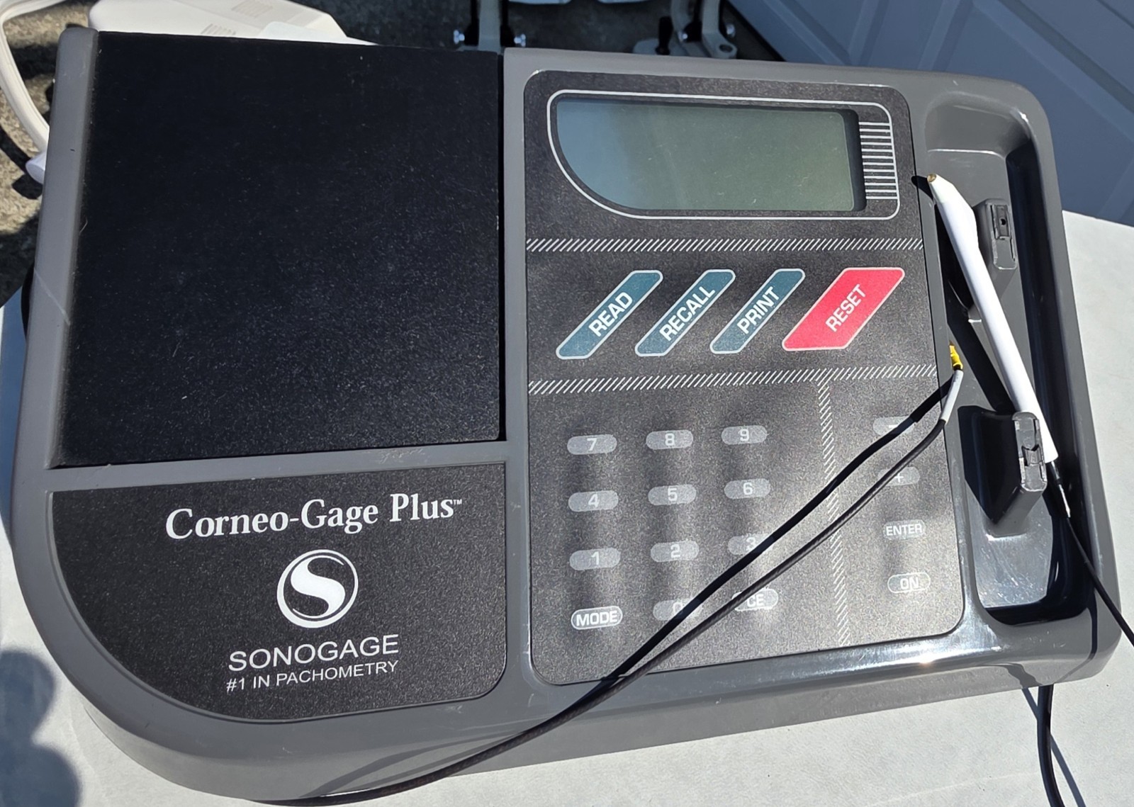 Sonogage Corneo-Gage Plus Corneal Pachymeter with PROBE! Untested-for parts
