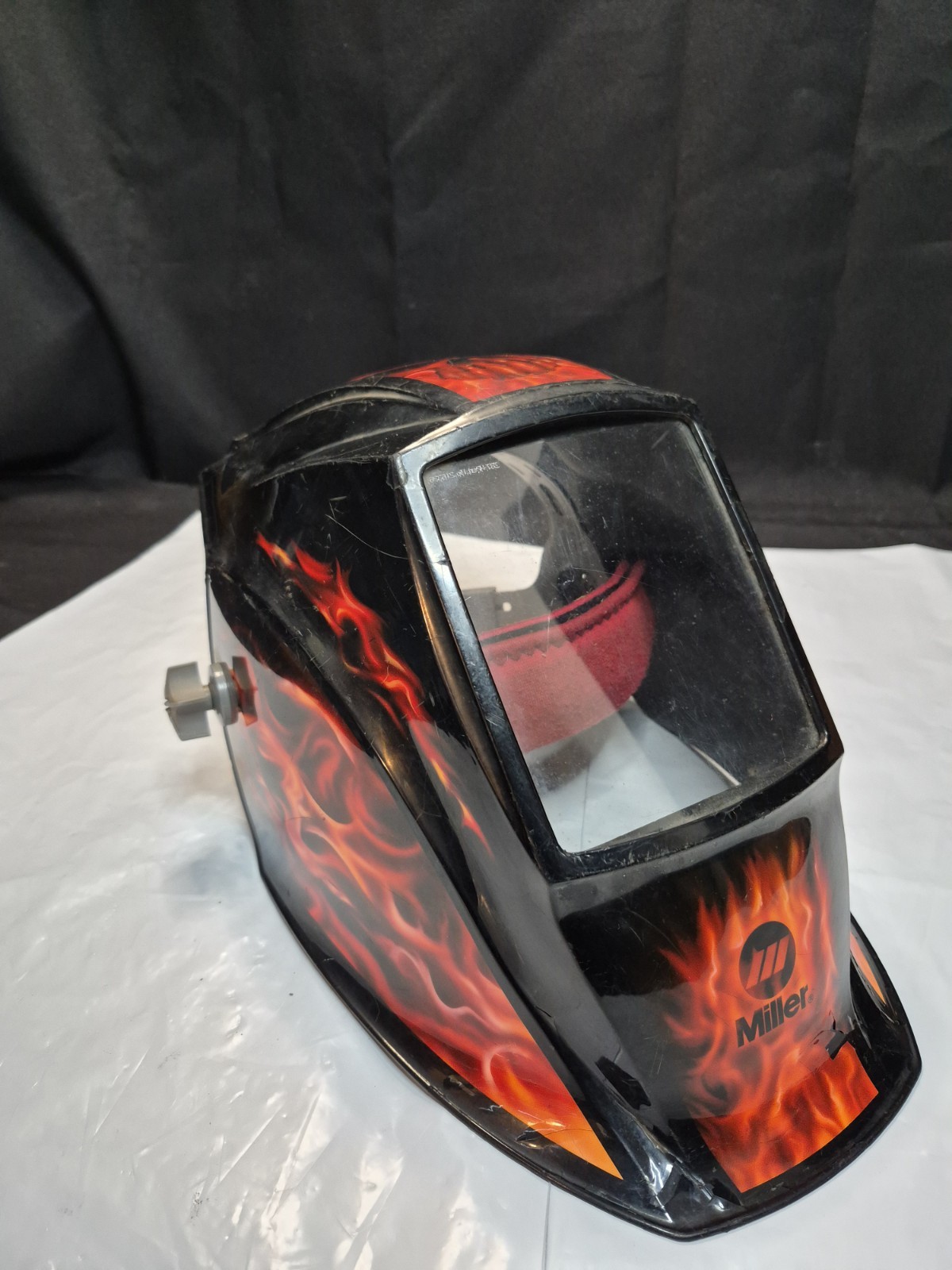 Miller Auto-Darkening Welding Helmet Graphics, Shell Only Set Up For Grinding,