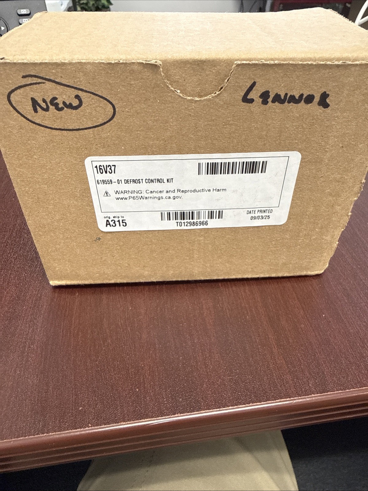 LENNOX/DUCANE/ARMSTRONG DEFROST CONTROL BOARD KIT 619559-01 16V37