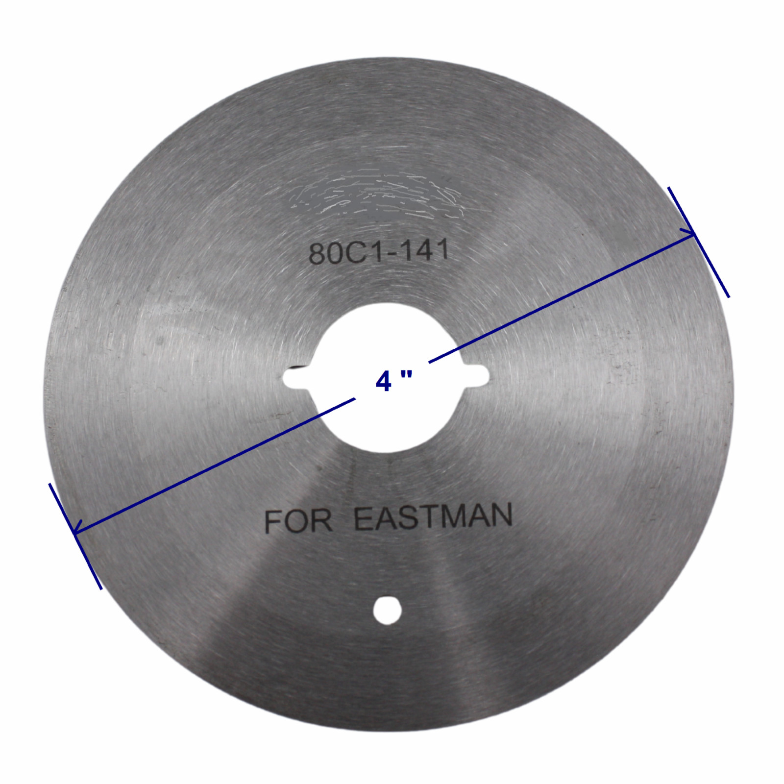 4″ Round Knife #80C1-141, R45#141 for Eastman Cutting Machines