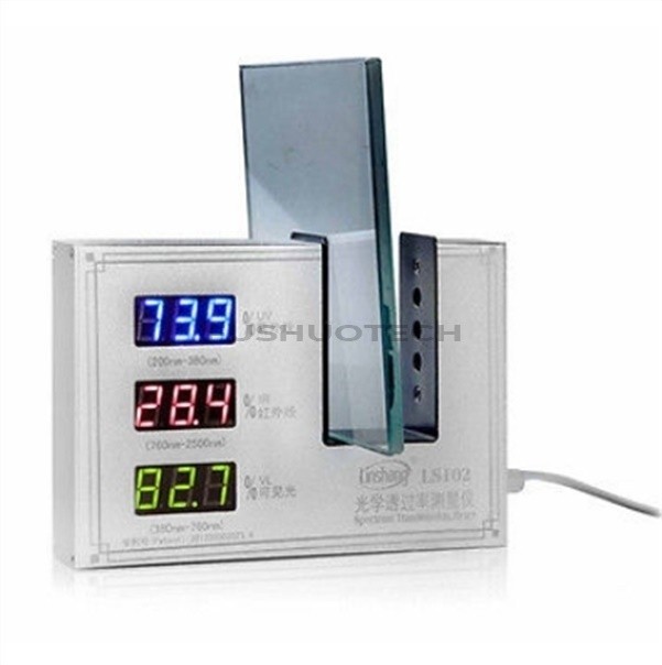 Transmission Tester Meter LS102 Ir 1400Nm Uv 365Nm Vl 380-760NM yr @zx
