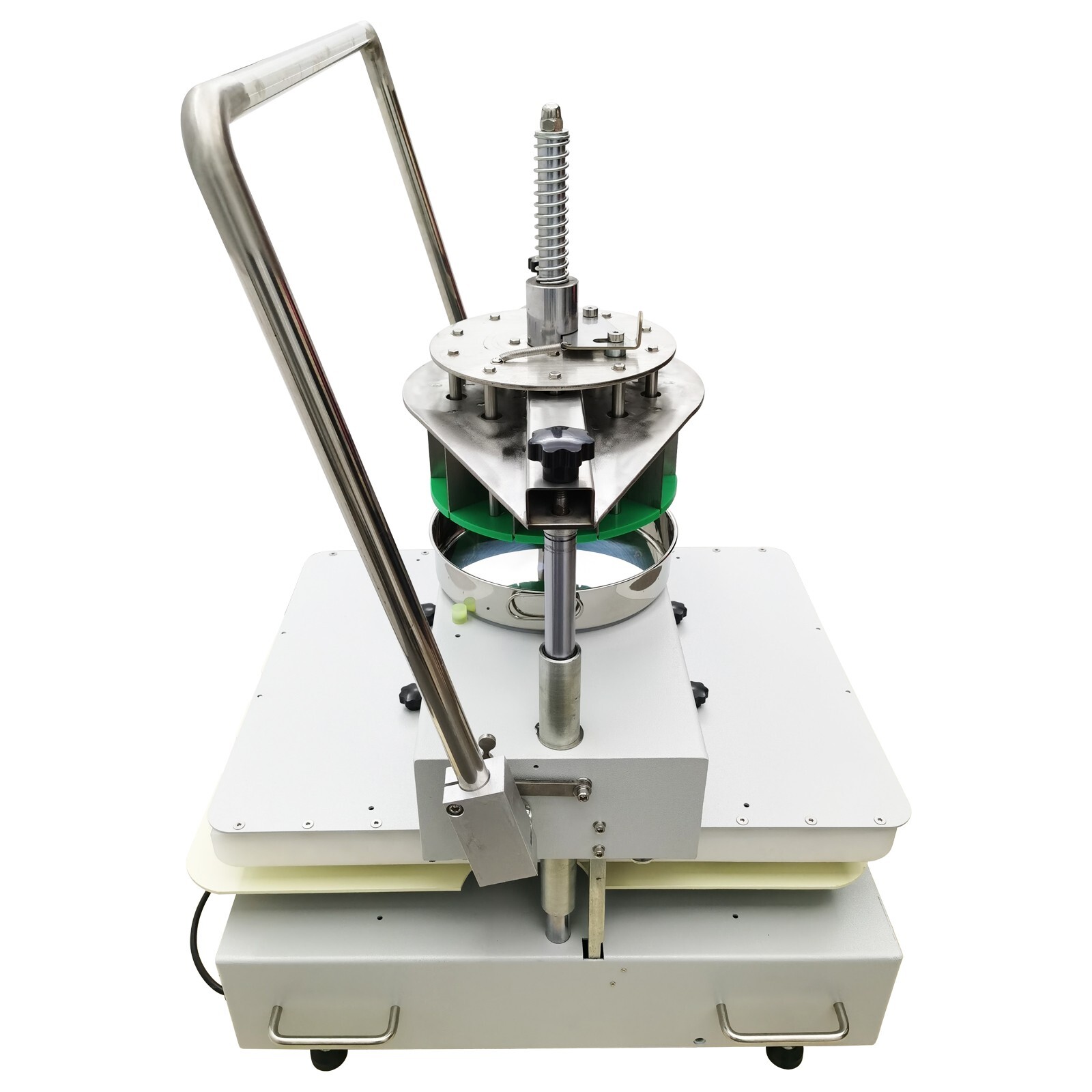 110V Semi-Auto Dough Divider Rounder 14Blocks 100-180g Bakery Dough Dividing