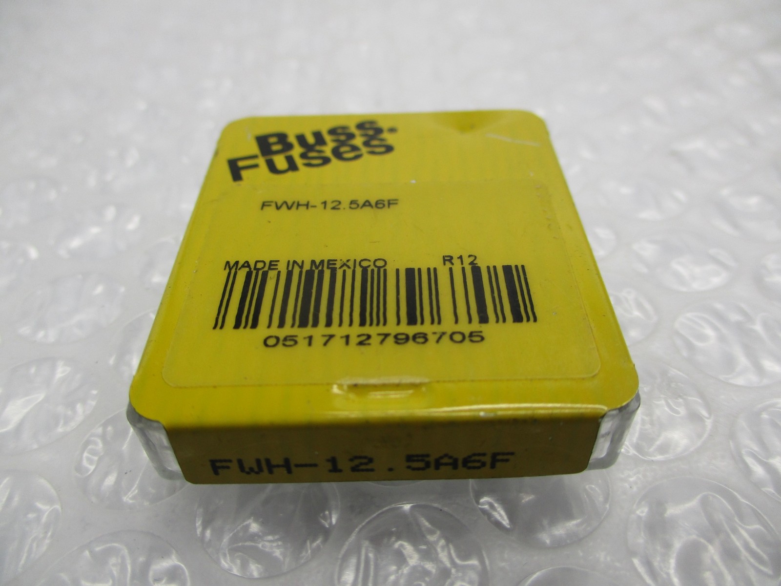 BUSSMANN FWH-12.5A6F FUSE LOT OF 4 NSNP