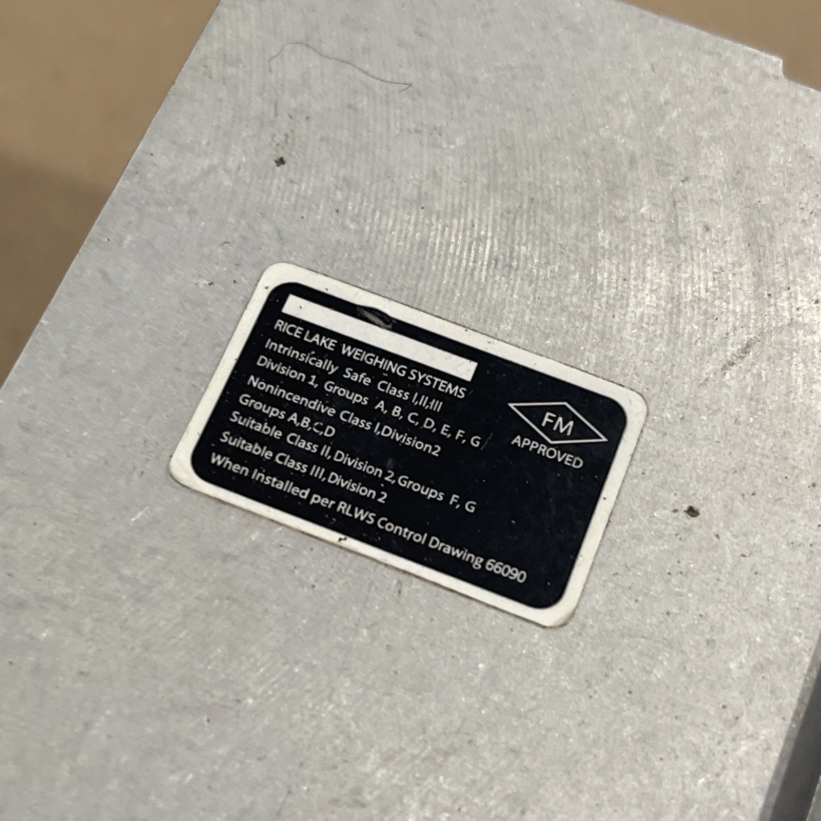 RICE LAKE RL 1250 LOAD CELL – USED