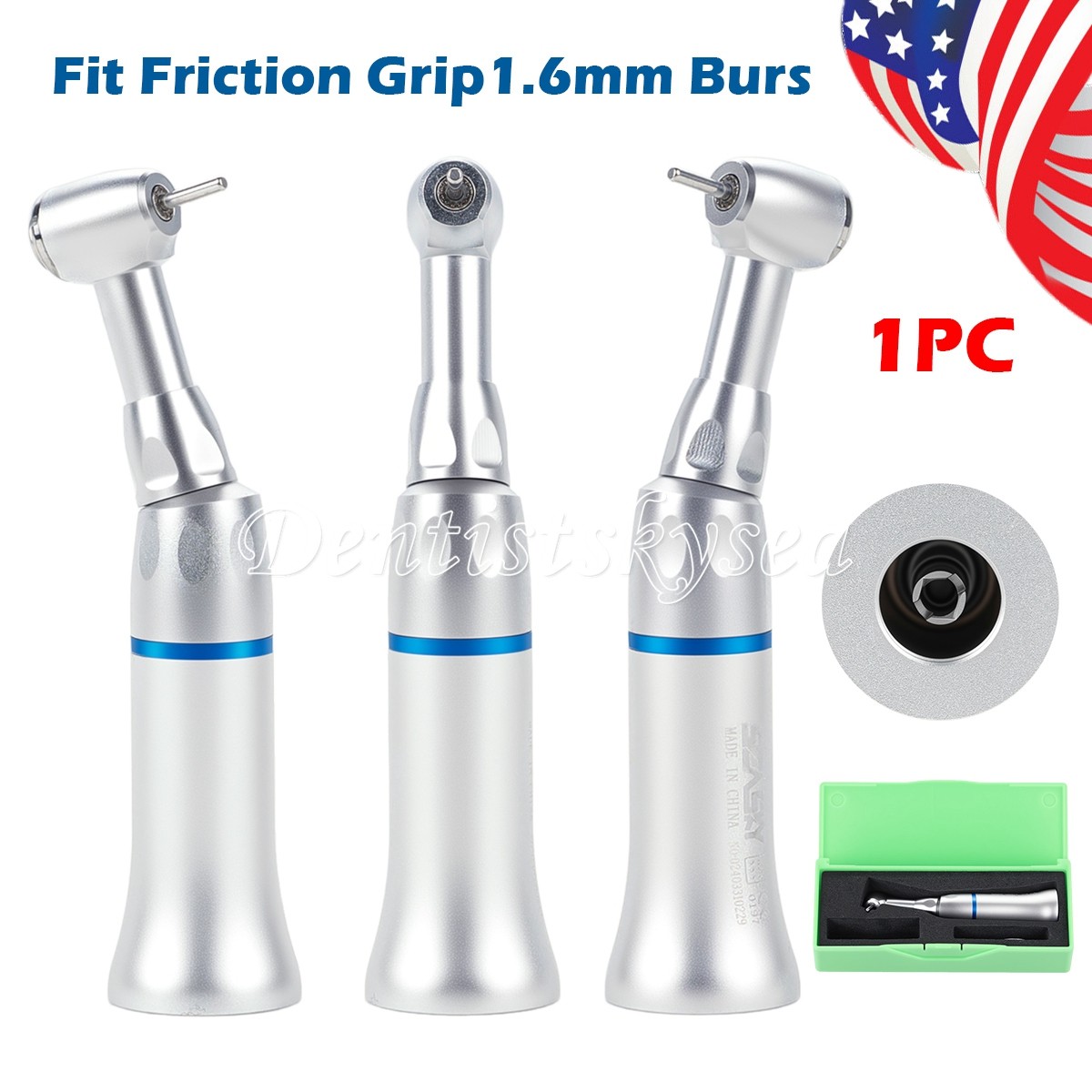 Fresas dentales de baja velocidad FG 1.6 mm para contra-ángulo