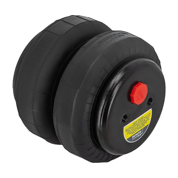 Standard 2500 lb 1/2» npt Universal Air Spring Ride Bag on Heavy Duty Truck Van