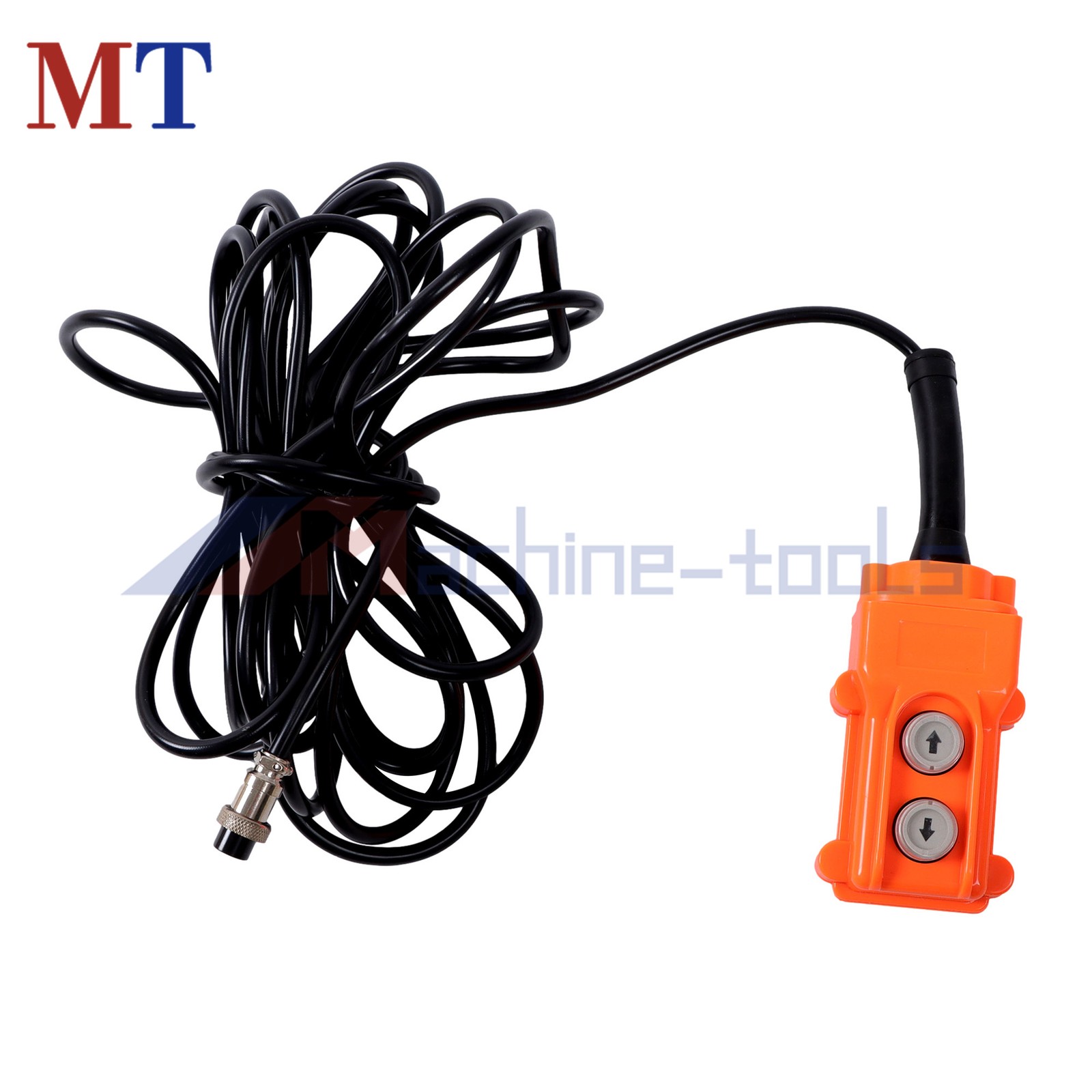 2-in-1 1100lbs Portable Electric Hoist Winch with Wired Remote Control 1500W