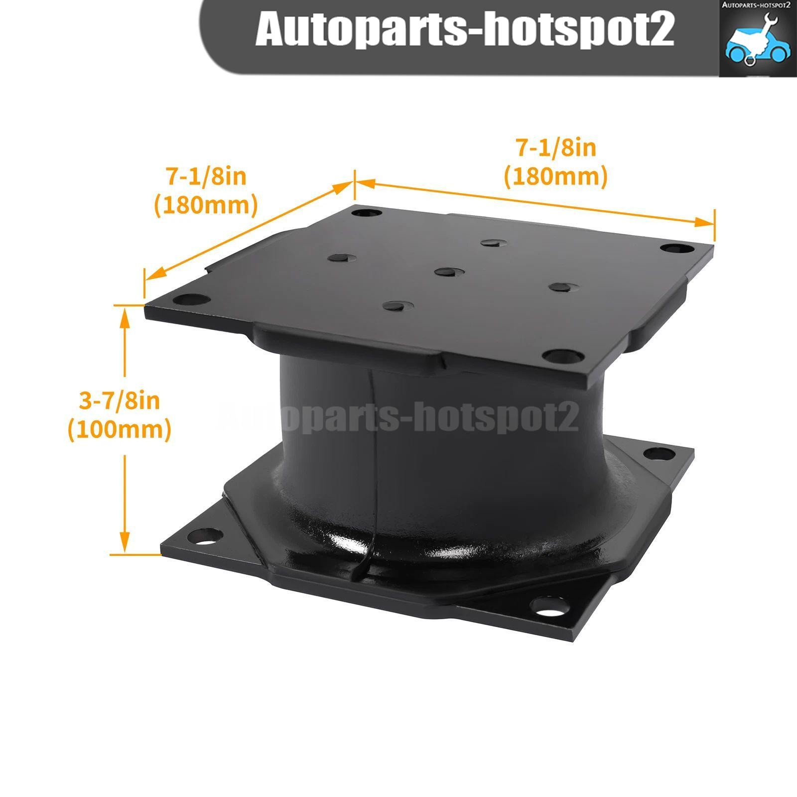 4PCS Vibratory Plate Compactor Rubber Isolator Shock Mount For Stanley Hydraulic