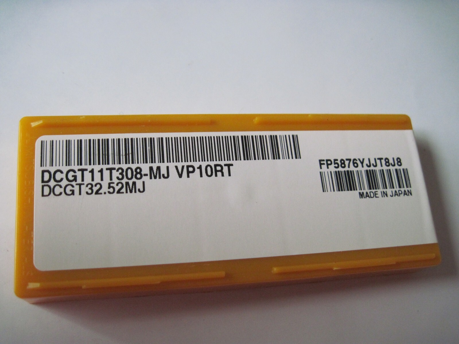 (Qty 10) Mitsubishi DCGT11T308-MJ DCGT32.52MJ VP10RT Carbide Turning Inserts