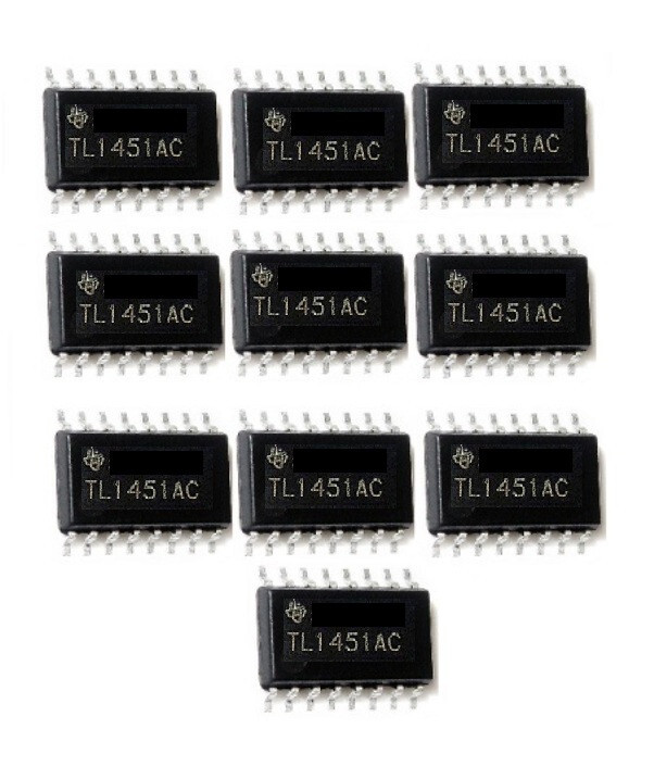 Lot of 10 Genuine Texas Instruments 16-Pin Dip DC Controller OutPut IC TL1451AC
