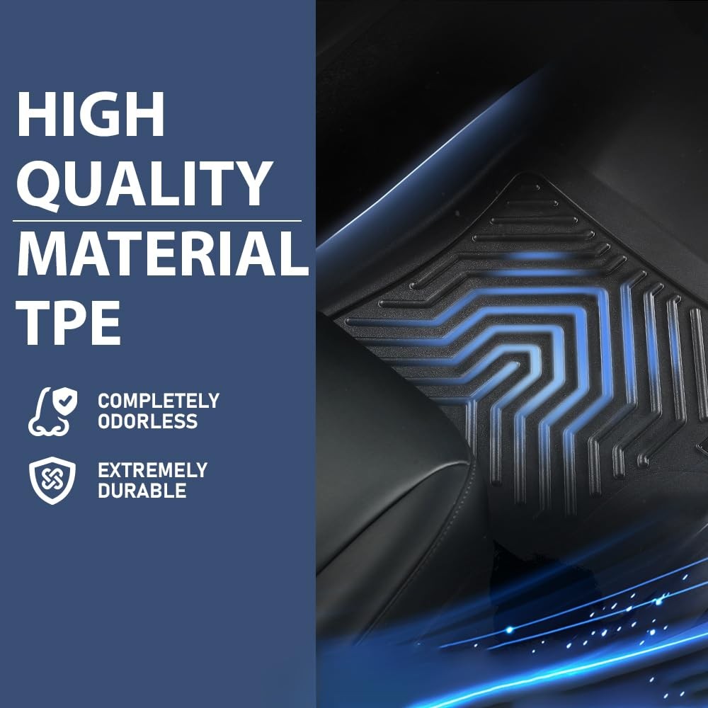 TPE 3-Piece Premium Floor Liners 2020-2024 Corolla Sedan No Hatchback