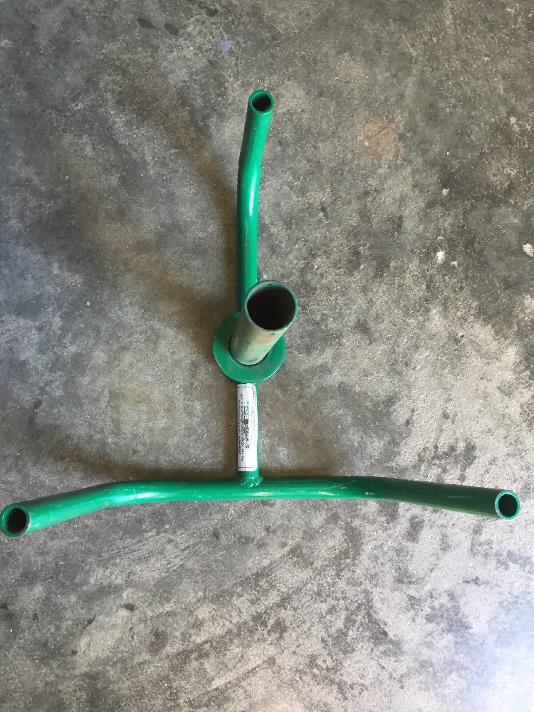 Nice Used Greenlee 406 Rope Stand For 13″ Diameter Reel