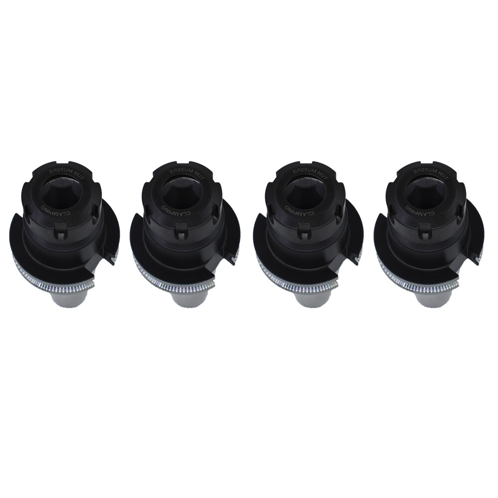 8 Pack Chucks Tool Holder Set CAT40-ER25 Collet Chucks W. 2.76″ Long Gage Length
