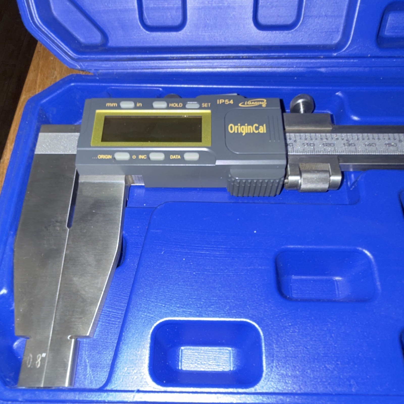 iGaging 0-24 in ABS Origin-HD Digital Caliper w/ Data Output, 100-700-60-1