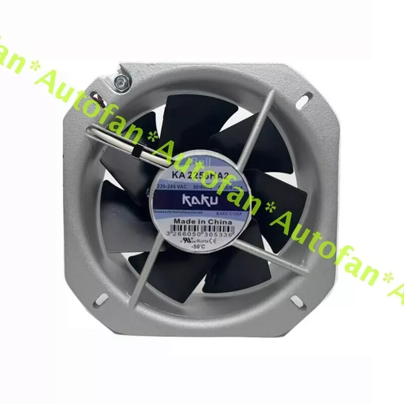 1PCS New KAKU KA2258HA2 Axial Flow Fan 22580 AC220-240V 0.3/0.26A 22.5CM