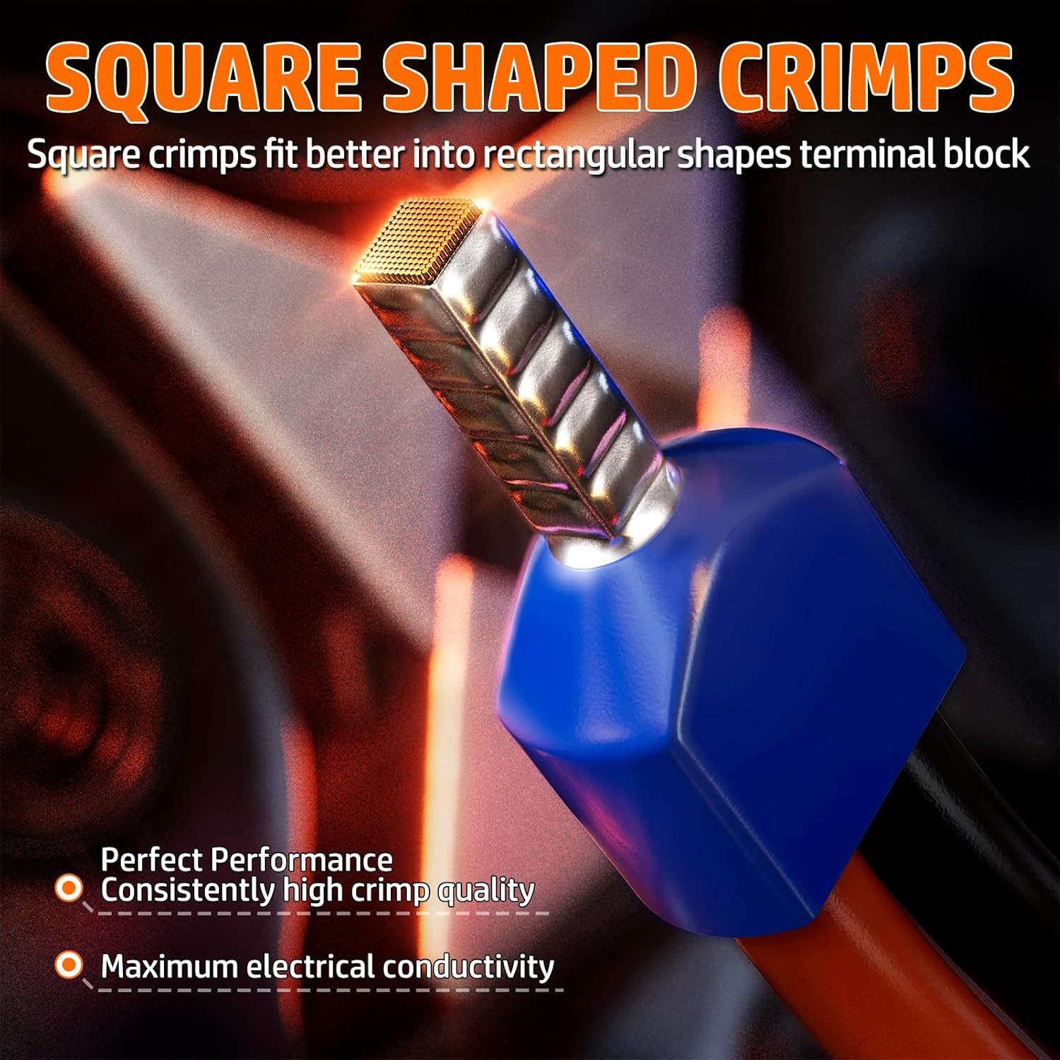 Ferrule Crimping Tool Kit, Wire Ferrules with Twin Ferrules, AWG 28-7 | 24 Sizes