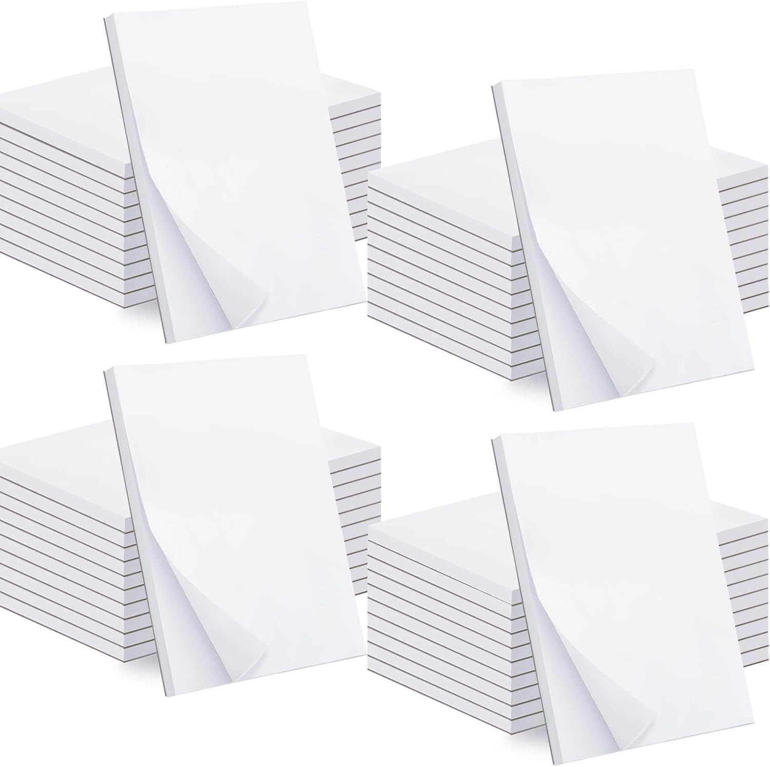 40 Pack Note Pads 4×6, Small Notepads Memo Pads, 50 Sheets Per Note Pad, Blank S
