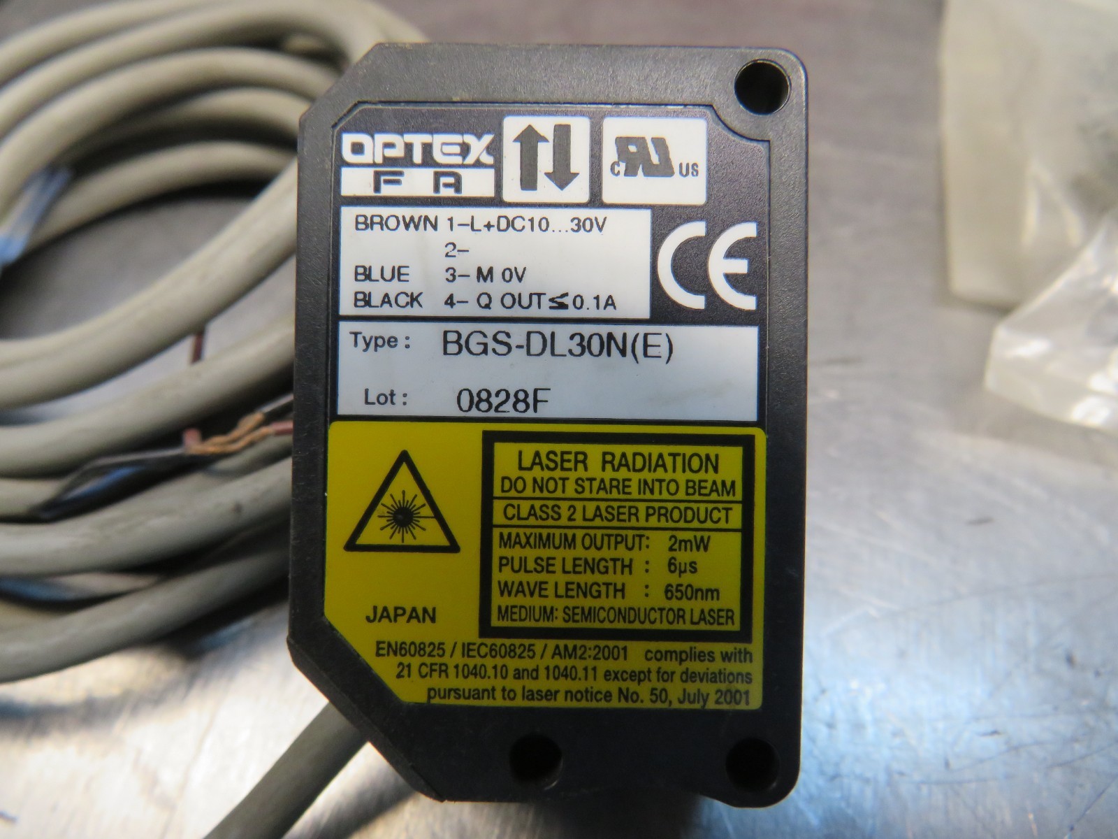 Optex BGS-DL30N(E) Sensor