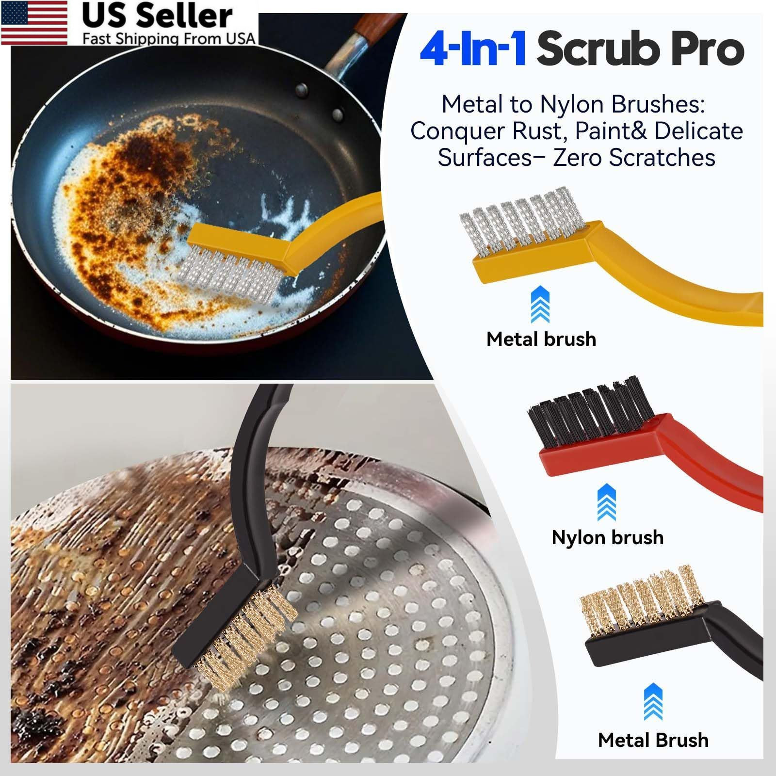 Window Track Cleaner Tools Set, 14 PCS Groove Cleaning Multicolor