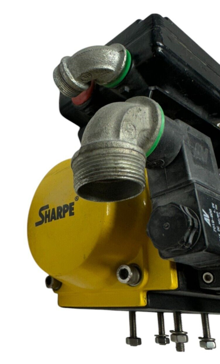Sharpe SPNII075 Actuator w/SLXS4MH10 WT Limit Switch Indicator & 7019-9DB Coil