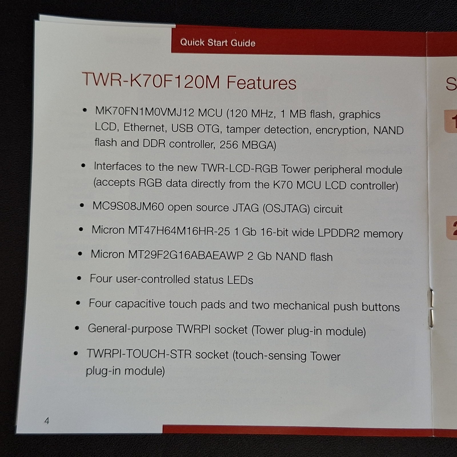 Freescale NXP TWR-K70F120M Kinetis K70 Tower System Module Development Board Kit
