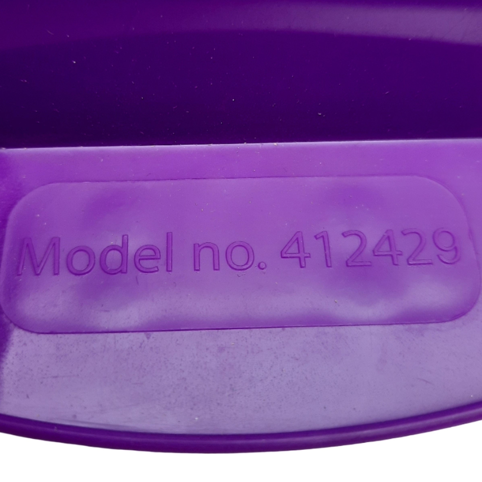 Lot of 5 Global Industrial 412429 Inventory Control Cone Purple, 5″ x 10″ x 10″
