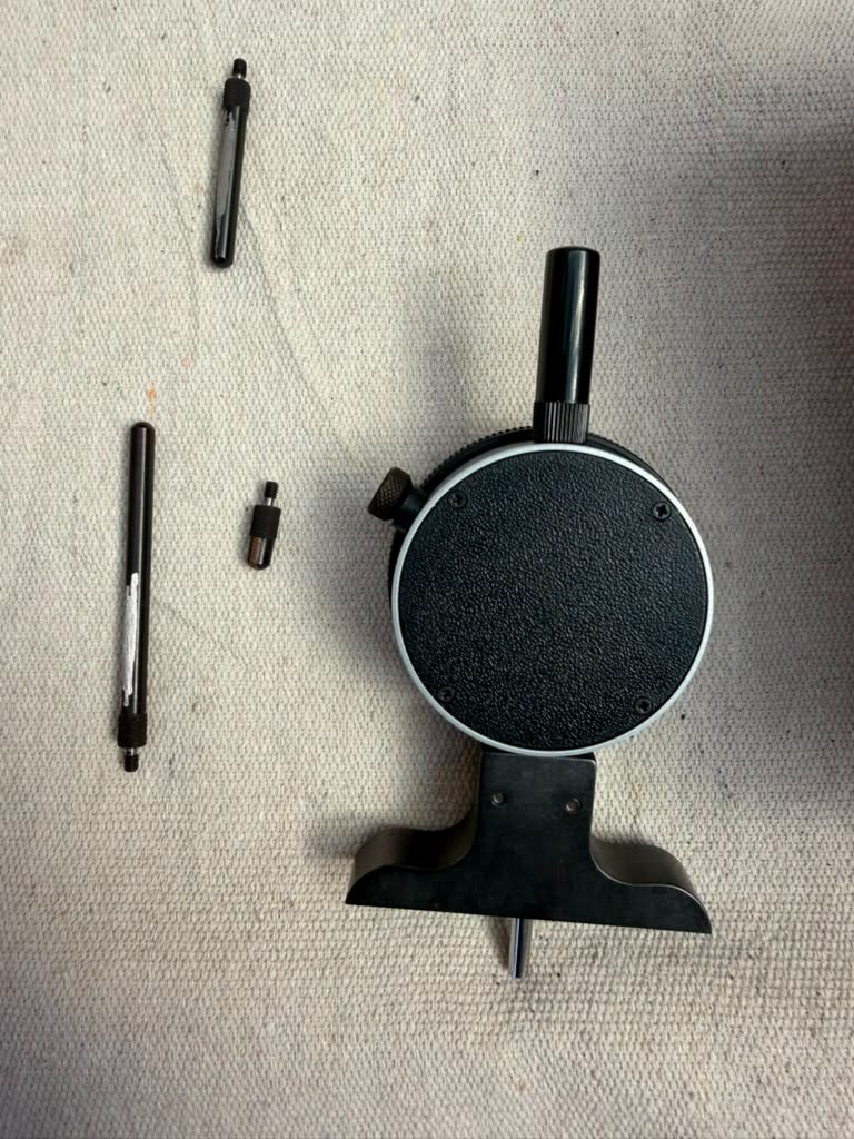 Starrett No. 644 Dial Depth Gauge .001″ P/N 644JZ Jeweled w/ Case AS-IS