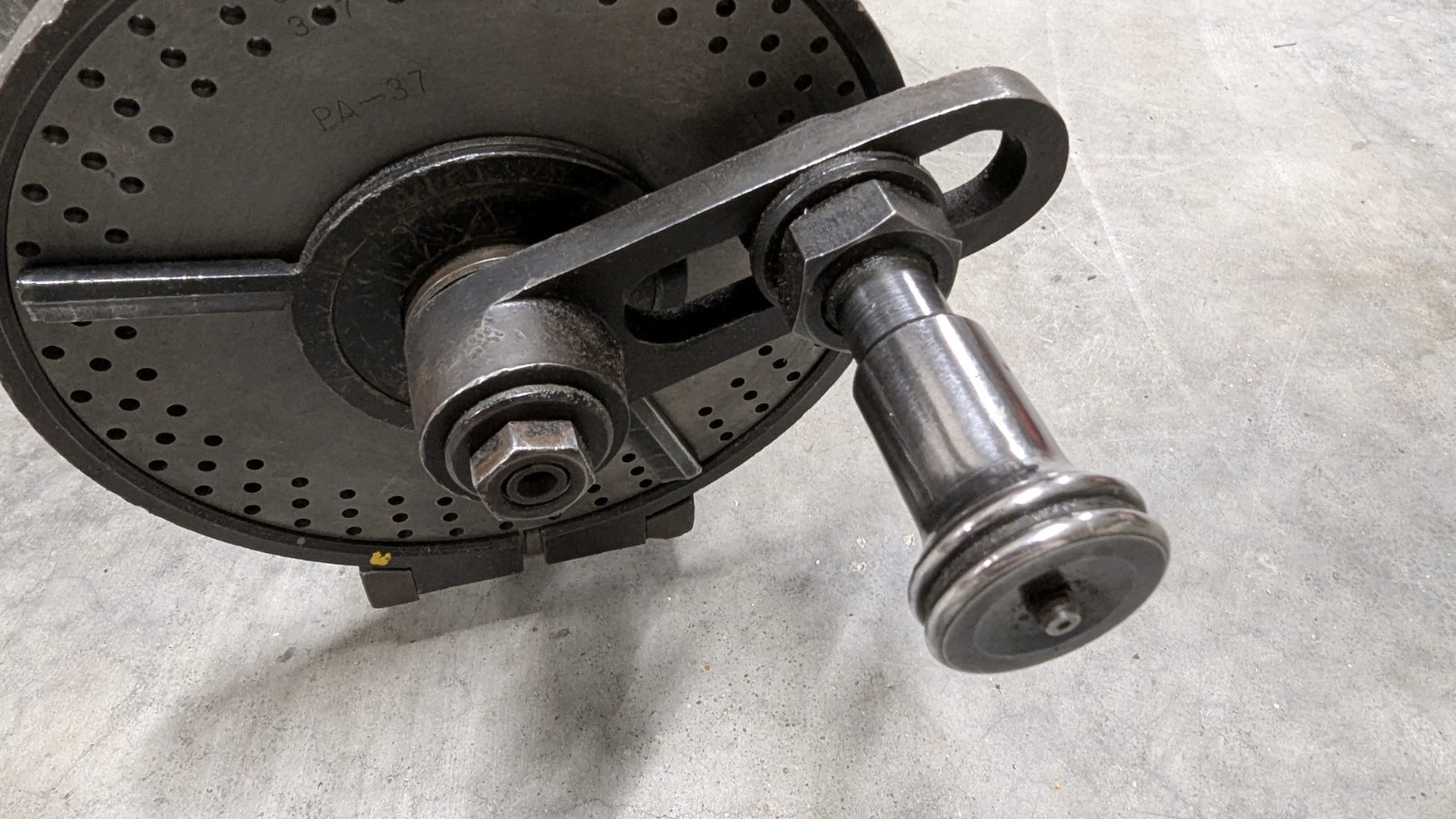 Hardinge dividing head 5C bore 4 deg taper nose 1 index plate *READ DESCRIPTION*