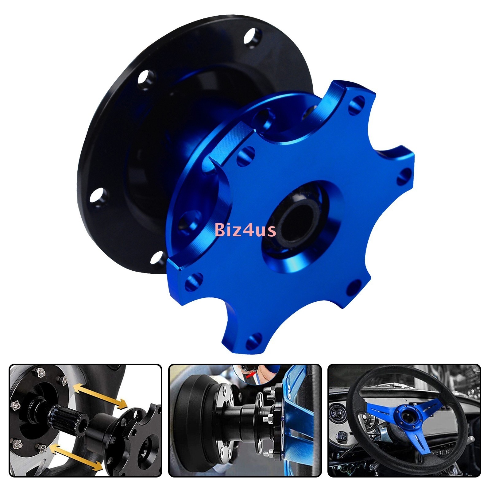 Universal Car Quick-release Steering Wheel Hub Adapter Off Quick release Hub