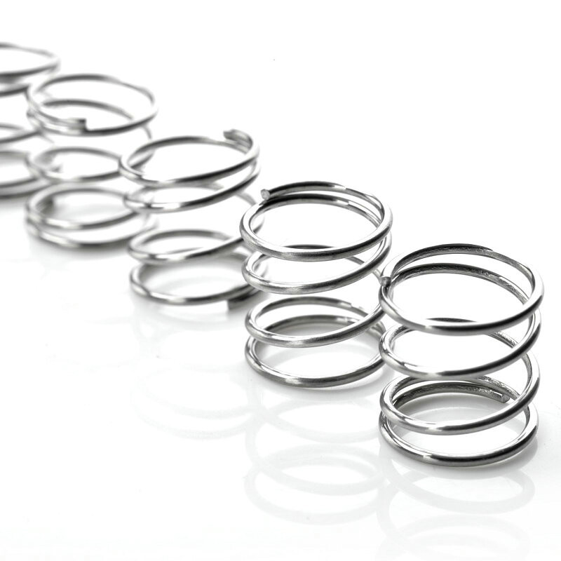 Compression Spring 1.2mm Wire Dia 8-13mm Dia 10-200mm Length A2 Stainless Steel