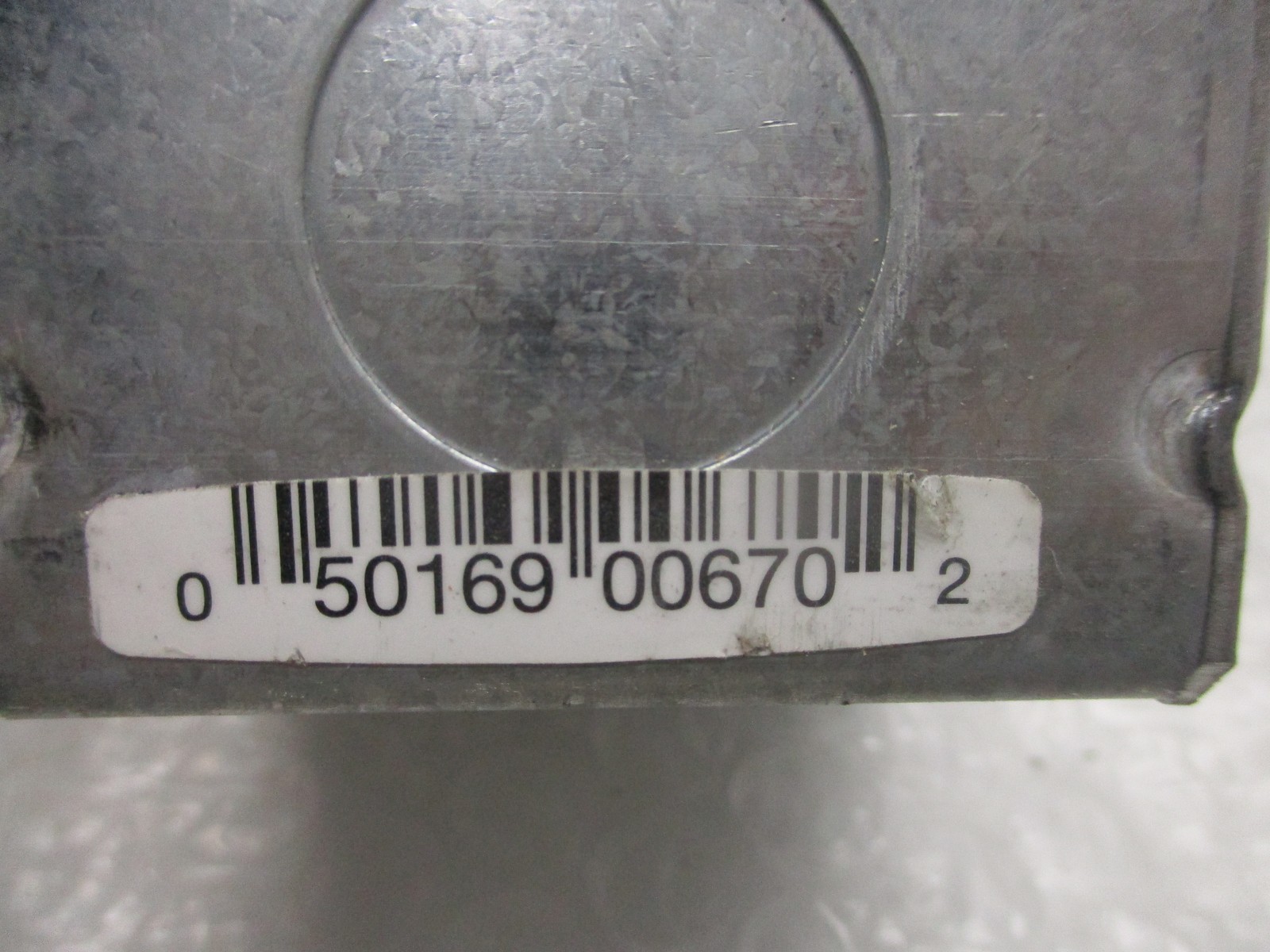 INDUSTRIAL SPARE 050169006702 OUTLET BOX NSNP