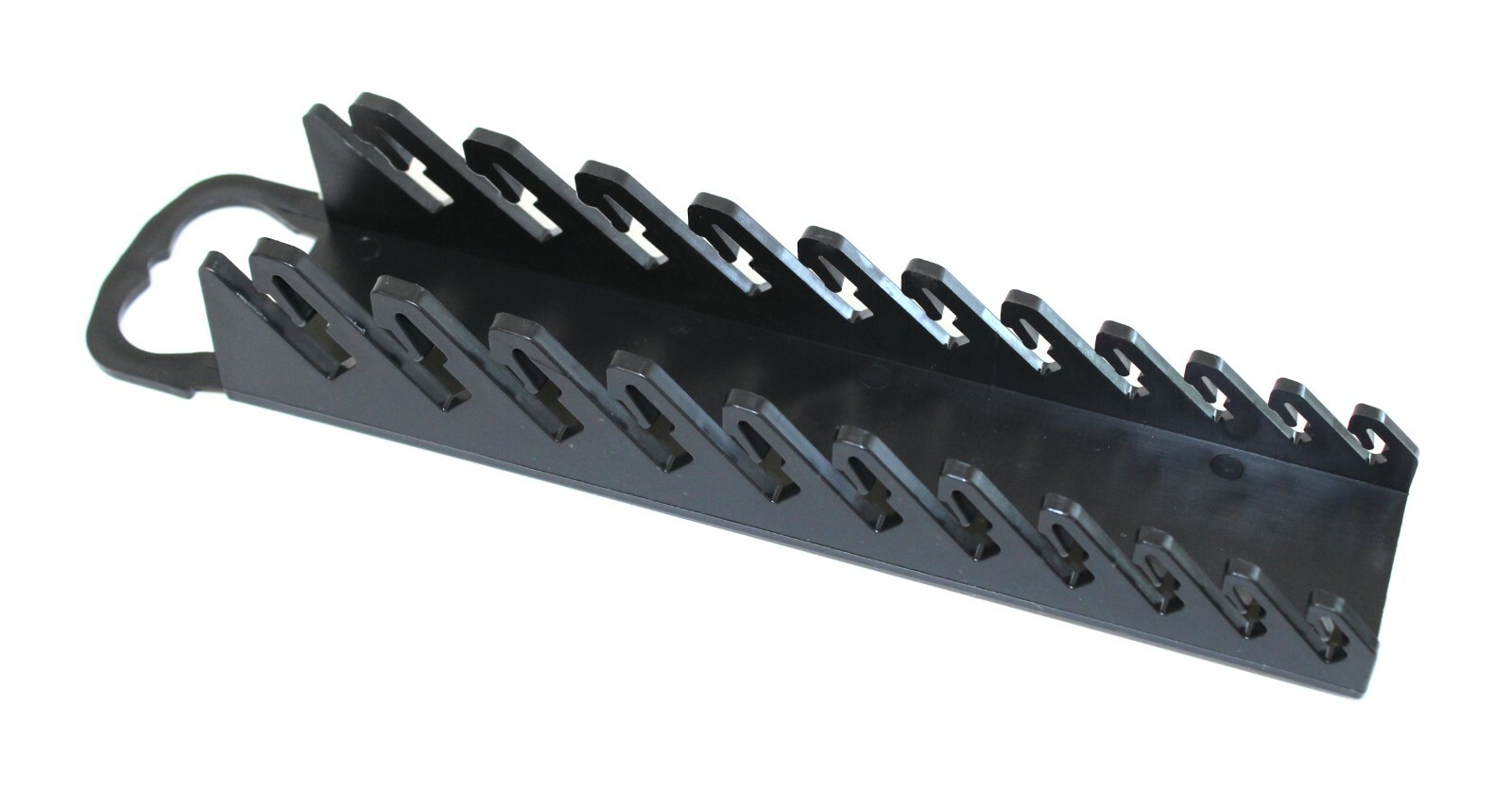 Plastic Portable 11-Tool Wrench Gripper Organizer Tray Holder