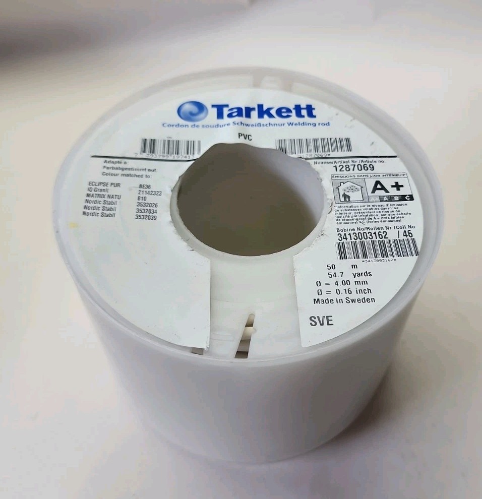 ​Tarkett 1287069 PVC Vinyl Floor Welding Rod Light Beige 0069 Spool 50m 4mm