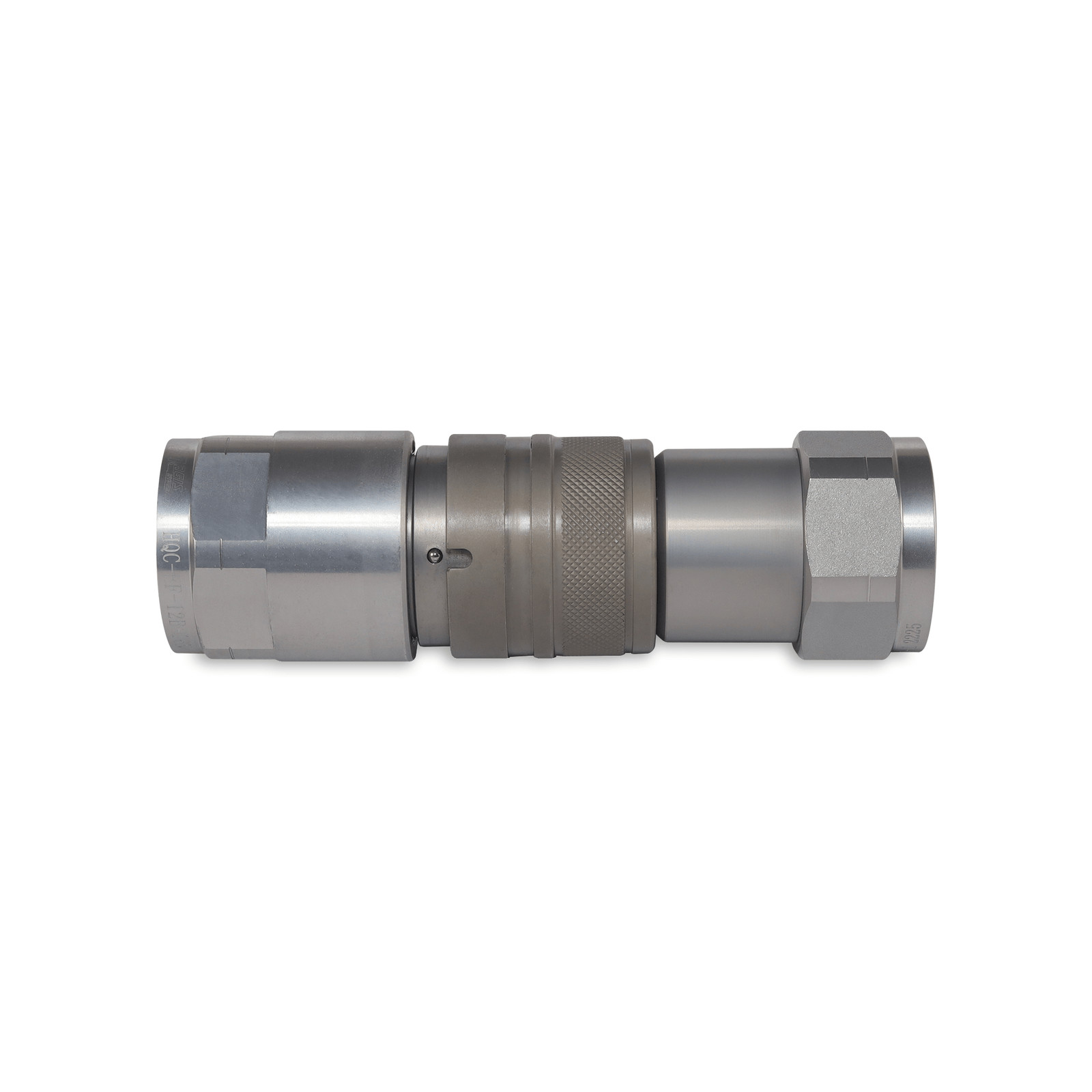 3/4″ Flat Face Hydraulic Quick Couplers Set – 1″ NPT Thread