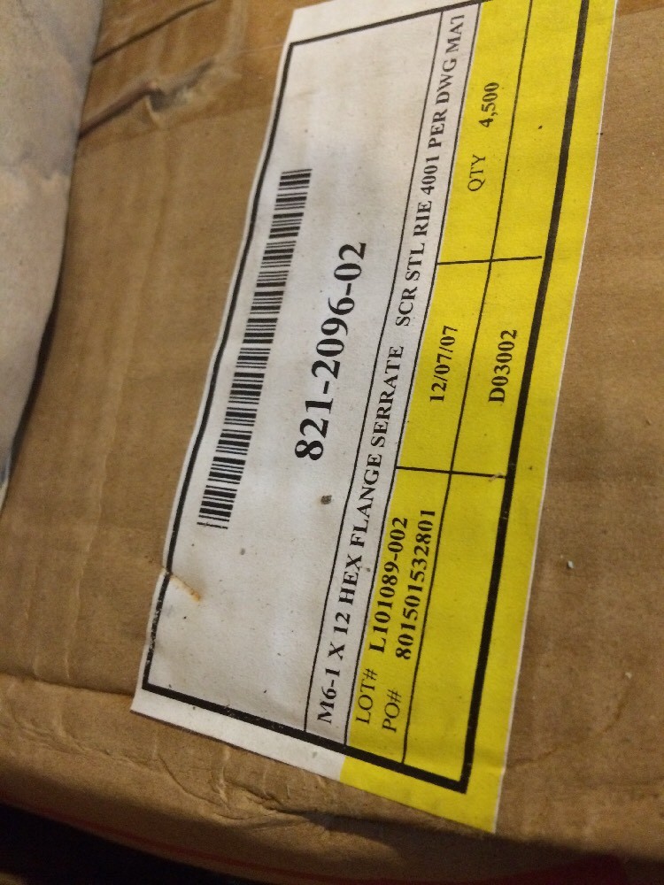 (25) M6-1.0 x 12 / M6x12 Metric Hex Flange Bolts Grade 10.9 Black Epoxy Coated