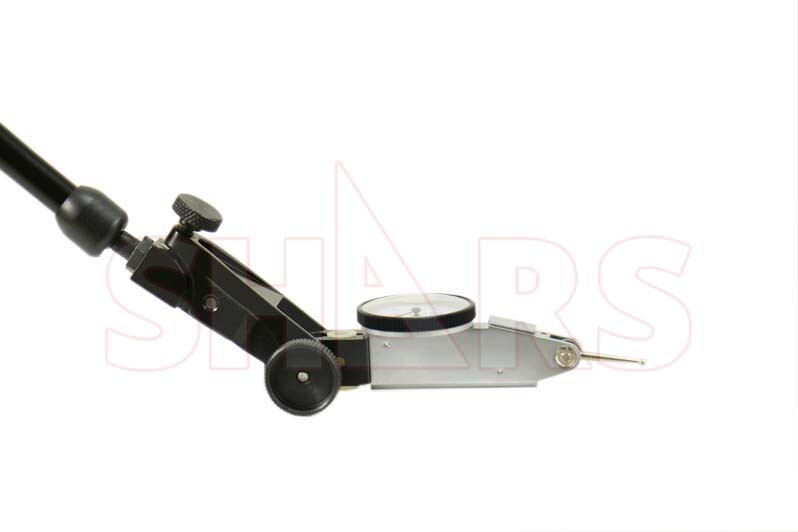.030 Dial Test Indicator W/11″ Length Holder Arm W/Speed Set Fine Adjustment #]