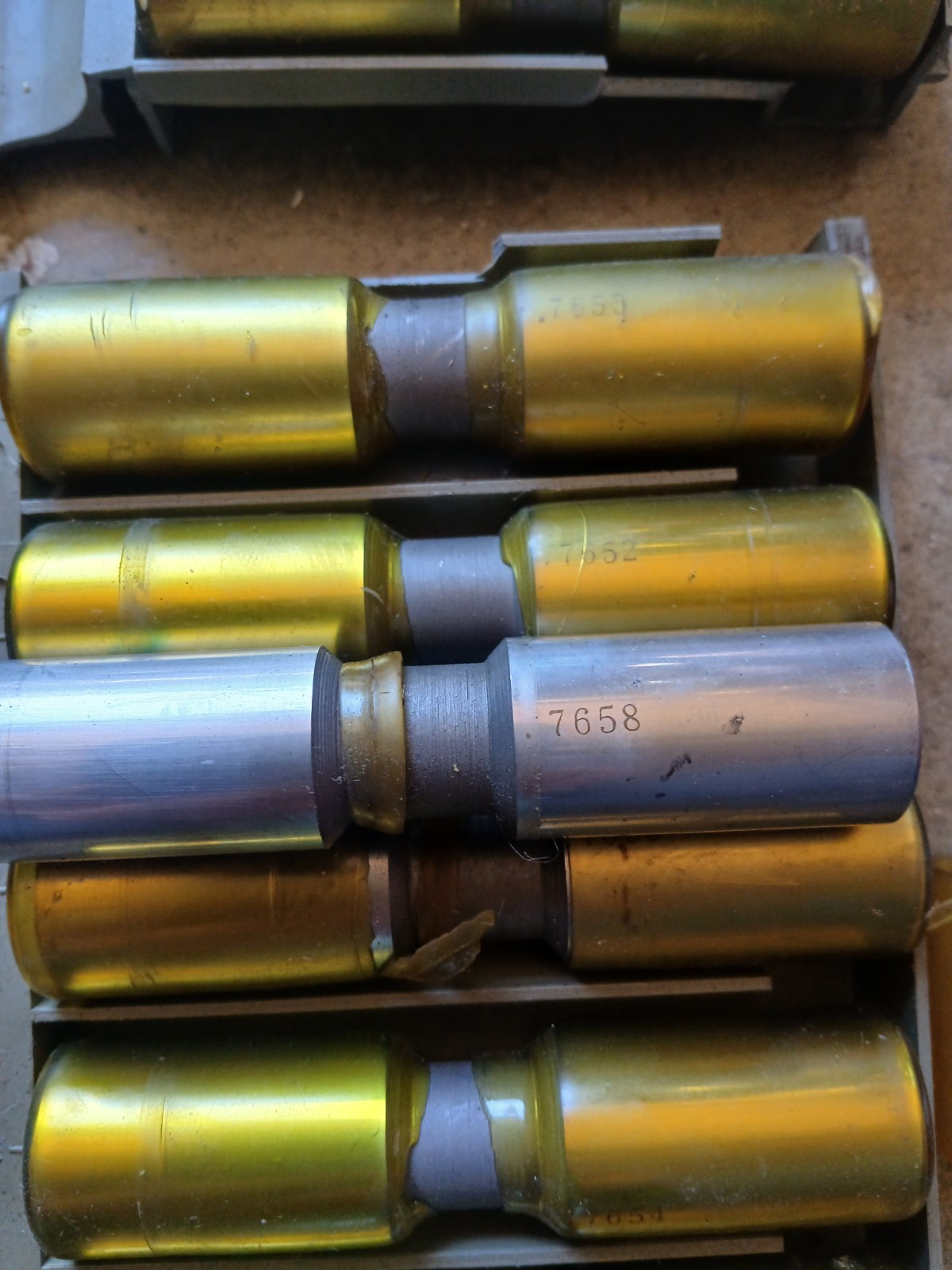 Deltronic Gauge Pin 24 Pcs.( .7644-.7649)(.7660-.7668)(.765-.7657) In .0001 Inc
