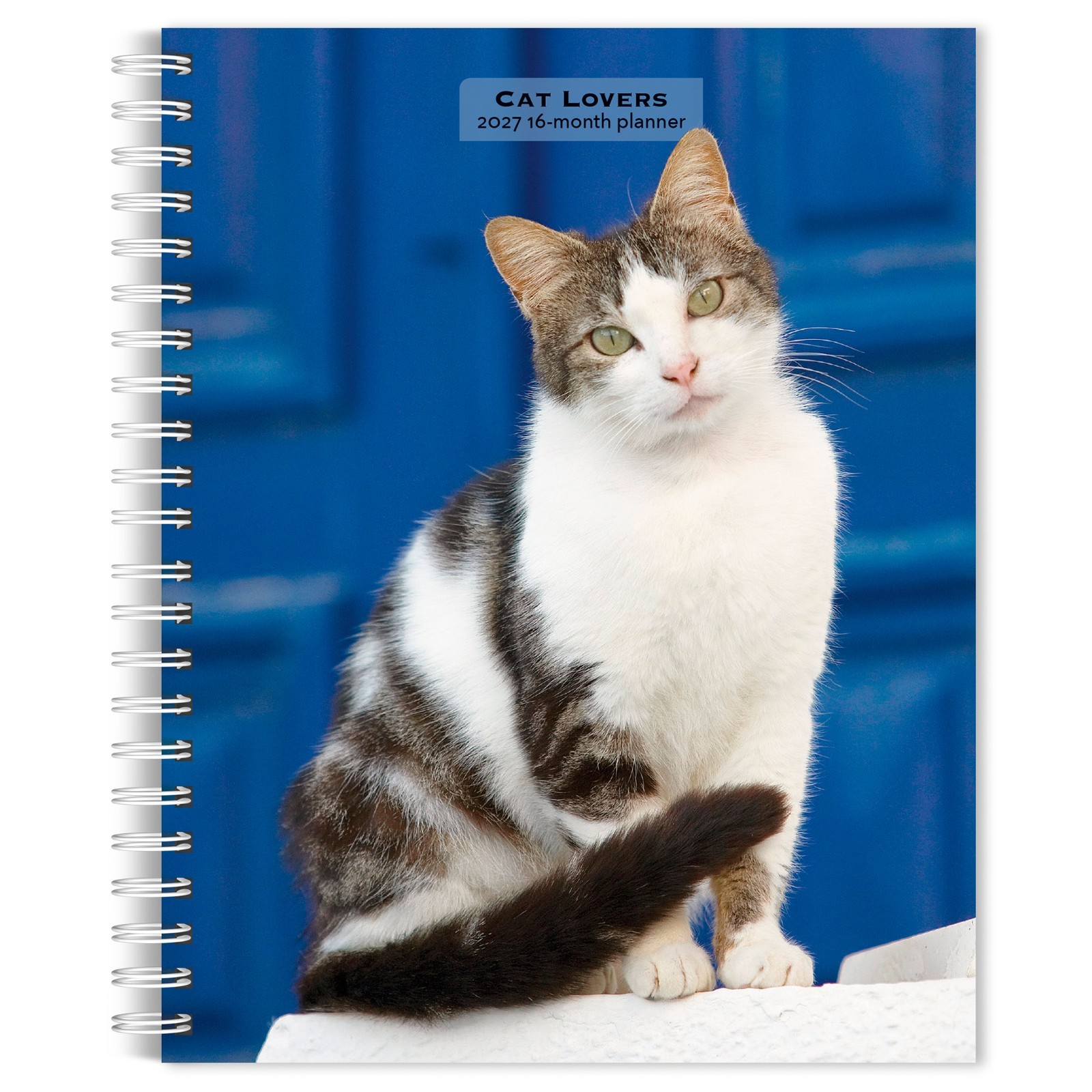 Cat Lovers | 2027 6×7.75″ Spiral-Bound Wire-O Weekly Engagement Planner Calendar