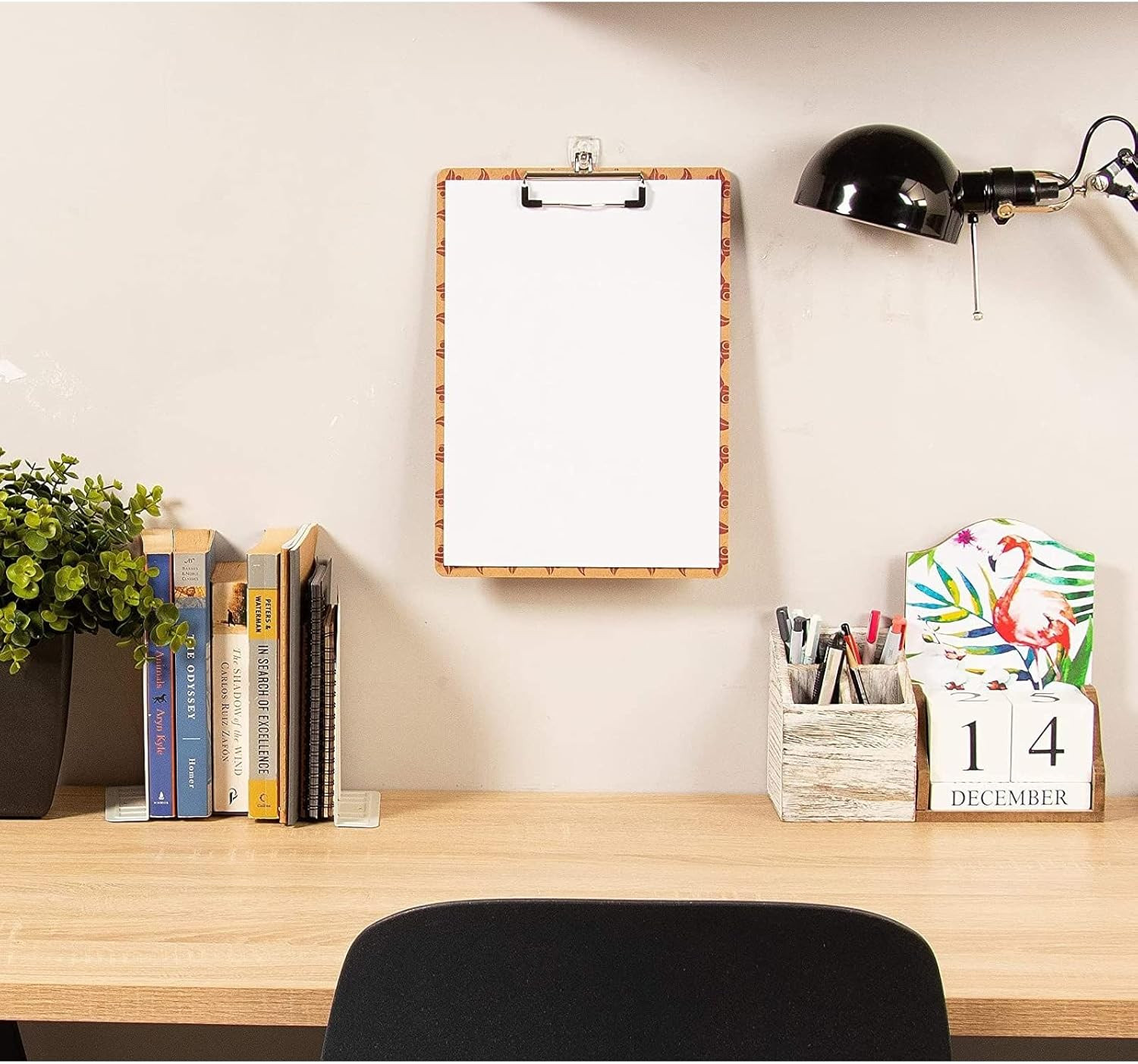 Juvale Mountable Clipboard Clips – Pack of 20 Screw-On Installation & Clipboard