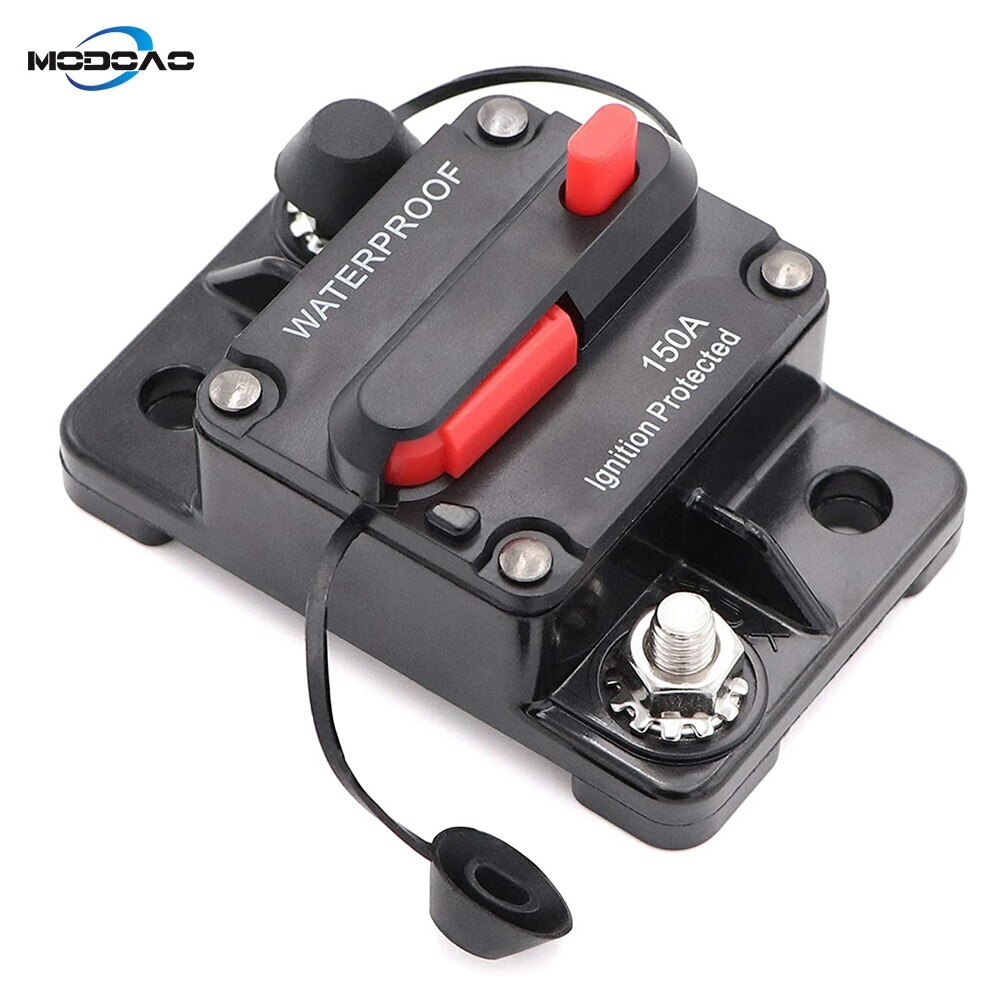 30A 60A 120A Automotive Marine Circuit Breaker with Manual Reset Surface-Mount