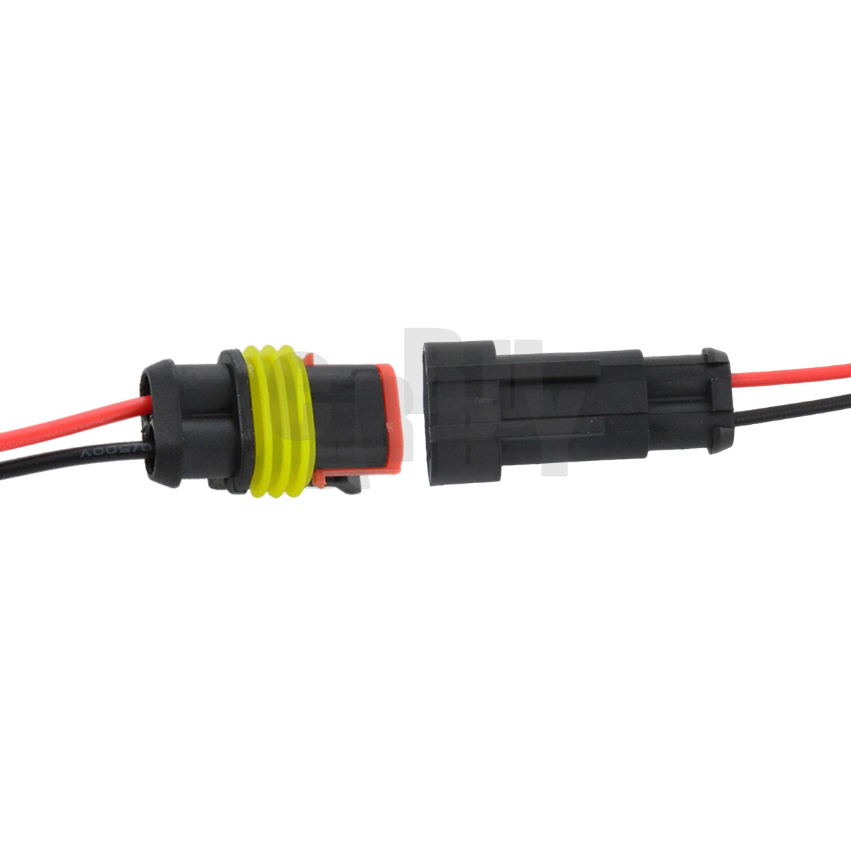 20x Waterproof Electrical Wire Connector Plug Cable Superseal Amp/Tyco 2Pin 12V