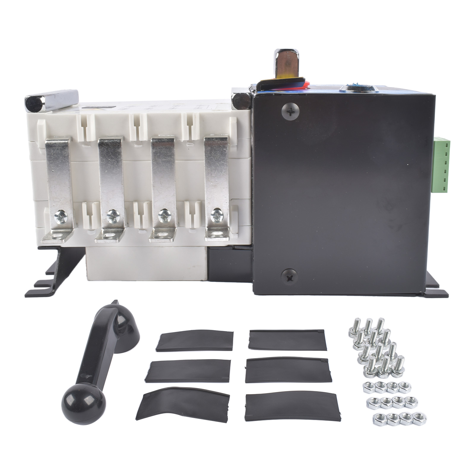 Industrial Automatic Transfer Switch 4P 100A 110V or 220V Auto or Manual Mode