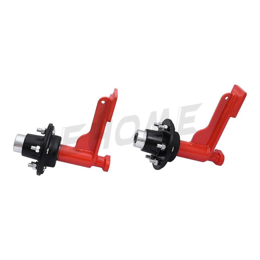 2Pack Shipping Container Wheels 6×5.5 Lug Wheels Kit with Ratchet Strap NEW