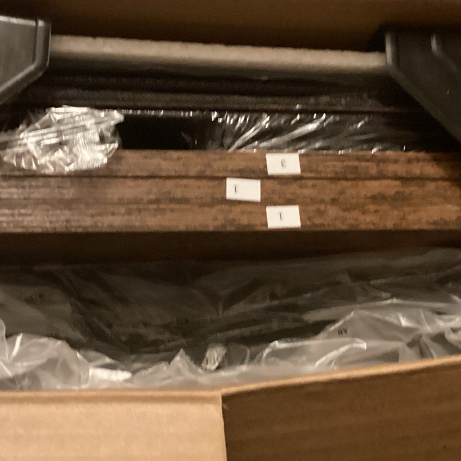 Amazon 3-Drawer File Cabinet Brown Assembly Required