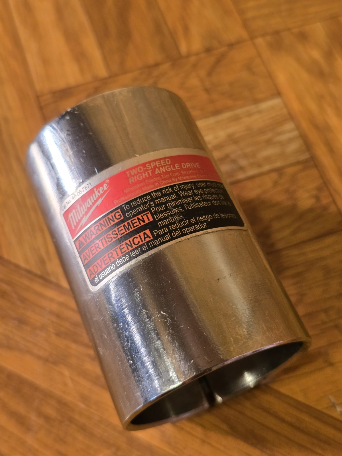 Milwaukee 48-06-2871 Attachment Collar [ONLY] For The 3107-6 Right Angle Drill